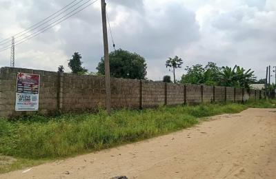 10 plots of land fenced with double two bedroom bungalow inside